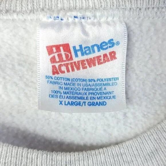 Water Buffalo State Sweatshirt Vintage 90s Bear Gulch Spring Migration Mens - Picture 5 of 6